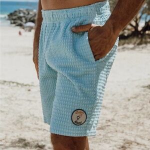 Golden Breed El Shorto walk shorts turquoise men’s large EUC